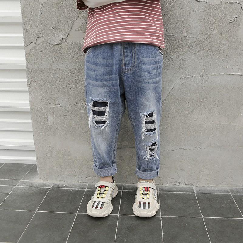 ボトムス デニム ジーンズ 長ズボン ダメージジーンズ 子供服 男の子 女の子 男児 女児 破れた 穴あき 春 秋 おしゃれ かっこいい Bot おとりよせ Com 通販 Yahoo ショッピング