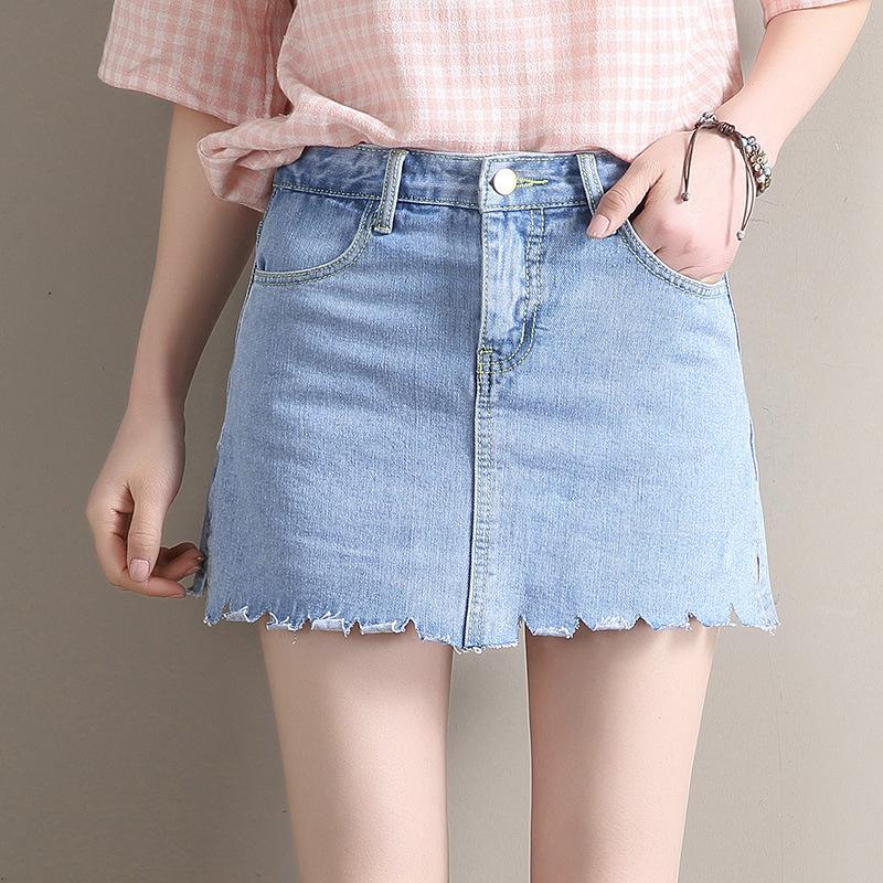 ショートパンツ フェイクスカート ミニスカート風 レディース 女性用 ボトムス デニムパンツ カットオフ ポケット かわいい カジュアル おしゃれ Bot おとりよせ Com 通販 Yahoo ショッピング