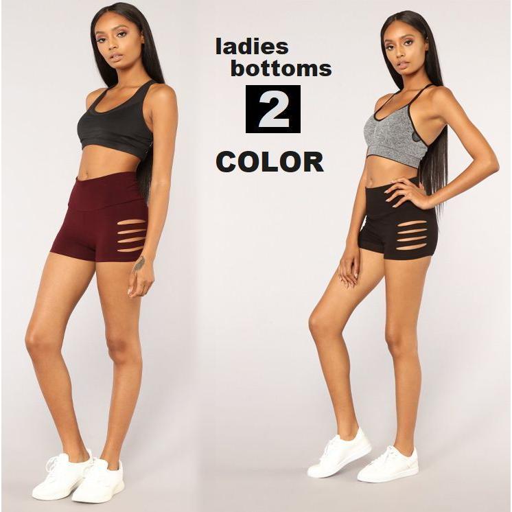 ショートパンツ レディース 女性用 ミニ丈 ボトムス ホットパンツ ダメージ クラッシュ ハイウエスト 無地 おしゃれ かっこいい クール カジュアル Bot おとりよせ Com 通販 Yahoo ショッピング