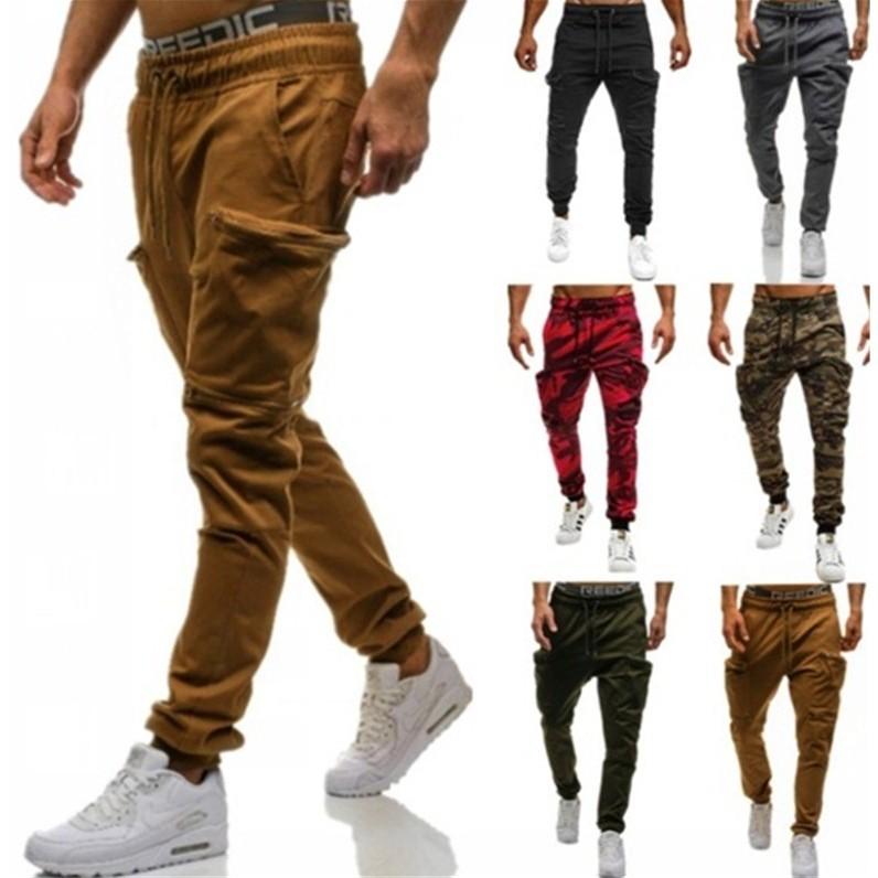 カーゴパンツ スウェット テーラード ロングパンツ 長ズボン メンズ ボトムス ウエストゴム 裾リブ カジュアル 迷彩柄 無地 かっこいい スエット Bot おとりよせ Com 通販 Yahoo ショッピング