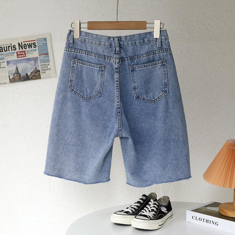 ハーフパンツ レディース 女性 ボトムス デニム ジーンズ 半ズボン カットオフ 切りっぱなし ダメージ シンプル カジュアル お洒落 お出かけ 普段 Seal限定商品