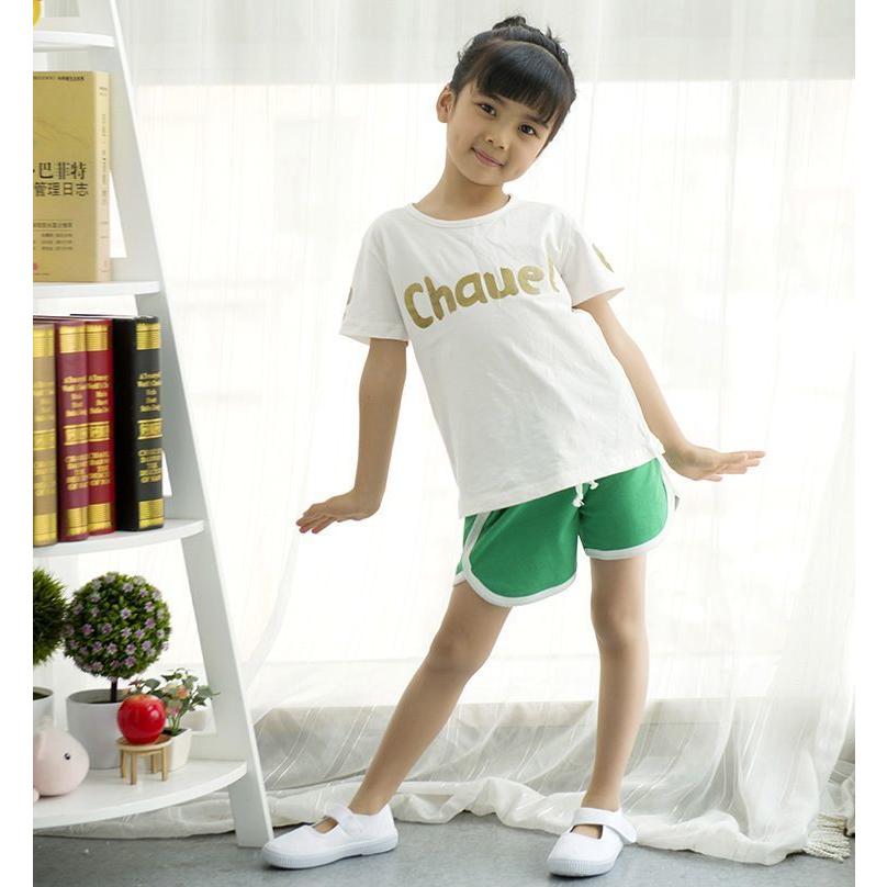 ショートパンツ 短パン スポーツ スポーティ ルームウェア ライン ウエストゴム 膝上 部屋着 夏 カジュアル キッズ 子ども服 女の子 男の子 ジュ Bot 803 おとりよせ Com 通販 Yahoo ショッピング