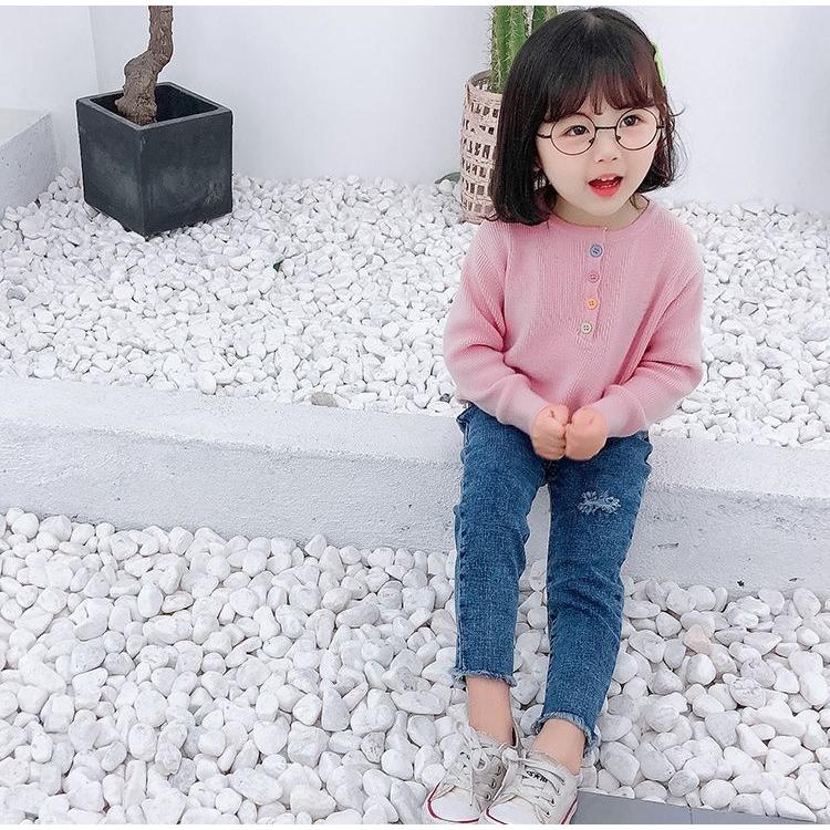 デニムパンツ キッズ 子供 ボトムス ロング丈 カットオフ ダメージ加工 ウェストゴム おしゃれ お出かけ 男の子 女の子 Bot 697 おとりよせ Com 通販 Yahoo ショッピング