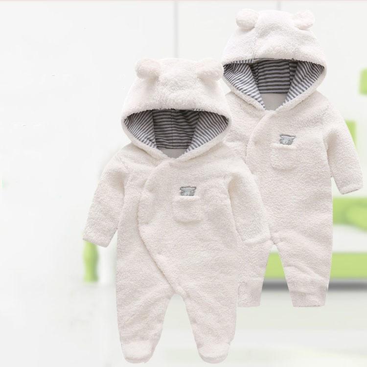ロンパース カバーオール 赤ちゃん ベビー 新生児 女の子 男の子 男女兼用 着ぐるみ 長袖 無地 ボア 可愛い キュート アニマル あったか 足カバ Winestyles Jp