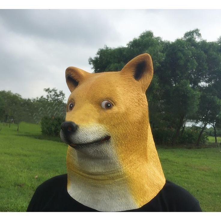 被り物 フルヘッドマスク 仮面 ハロウィン コスプレ お面 コスチューム 犬 秋田犬 イヌ 動物 仮装 変装 イベント パーティー 舞台小道具 余興小 Cos 709 おとりよせ Com 通販 Yahoo ショッピング