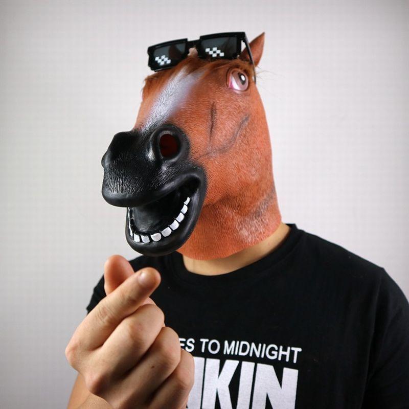 コスプレ アニマル マスク かぶりもの 被り物 お面 ウマ 馬 動物 パーティー ハロウィン 仮装 変装 なりきりマスク Cos おとりよせ Com 通販 Yahoo ショッピング