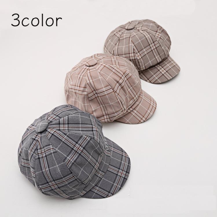 キャスケット ベビー キッズ 女の子 男の子 帽子 チェック かっこいい 可愛い おしゃれ ファッション小物 Hat おとりよせ Com 通販 Yahoo ショッピング