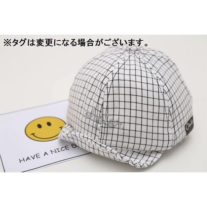 キャップ ベビー 男の子 女の子 帽子 日除け Uv 紫外線対策 熱中症対策 調節 調整可能 マジックテープ 短いつば付 48cm ロゴデザイン チェ Hat おとりよせ Com 通販 Yahoo ショッピング