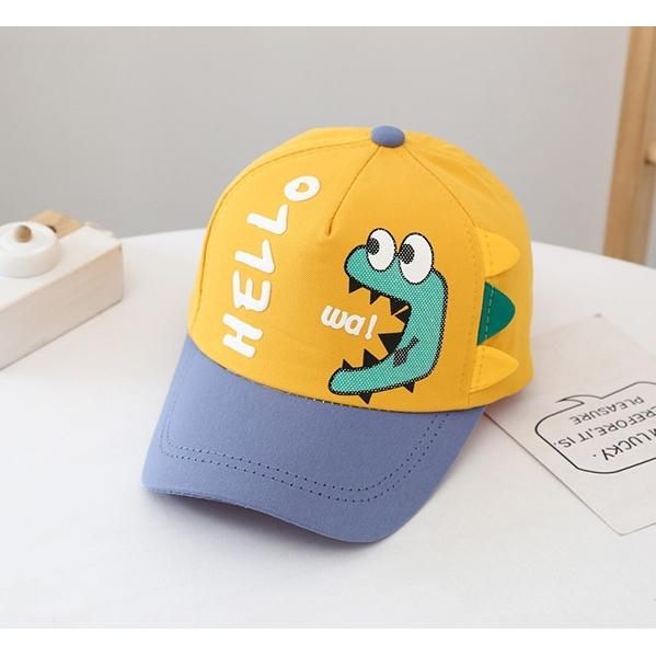 キャップ 帽子 野球帽 キッズ ベビー 子供 男の子 女の子 つば付き 調整可能 プリント イラスト 恐竜 紫外線対策 Uv対策 日焼け予防 日よけ Hat おとりよせ Com 通販 Yahoo ショッピング