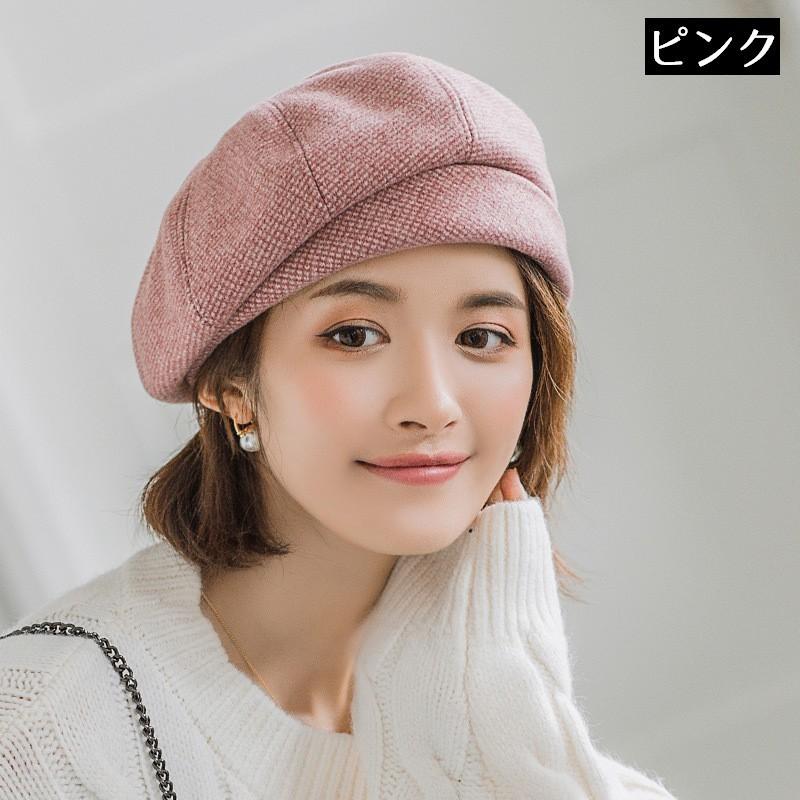 送料無料 千鳥格子 ボリューム ハット ベレー帽 帽子 可愛い チェック柄 キッズ 子供用
