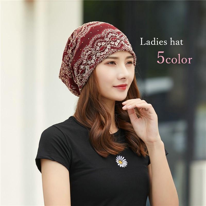 ターバンキャップ ヘアバンド レディース 女性 帽子 ファッション雑貨 レース 総柄 レッド ブラック ブルー おしゃれ かわいい きれい エキゾチッ Hat おとりよせ Com 通販 Yahoo ショッピング