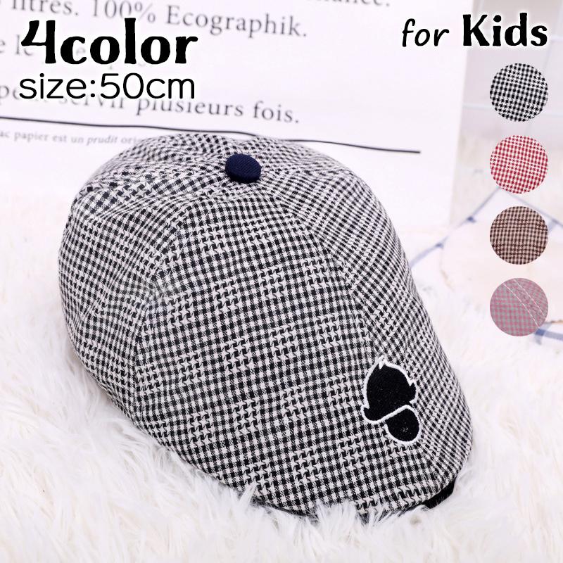 第一ネット 帽子 ハンチング帽 子供用 キッズ 男の子 女の子 ぼうし チェック レトロ風 クラシカル おしゃれ かわいい かっこいい お出かけ おめかし 紫外線 7sbbagg5cbd3a2ao P1ai