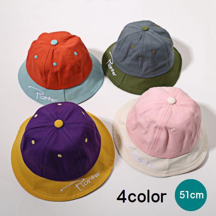 帽子 キッズ ベビー ハット 紫外線対策 ｕｖ対策 日よけ きれい色 無地 男の子 女の子 子供用 かわいい キャンプ アウトドア お出かけ ピンク 高評価の贈り物