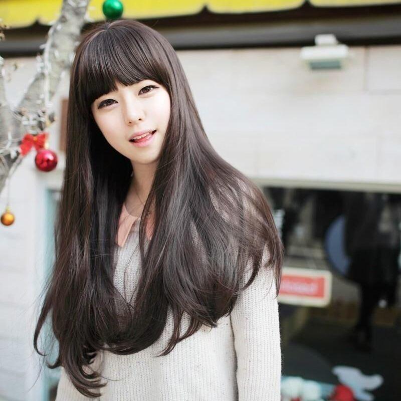 フルウィッグ 自然 ロング ミディアム セミロング ゆるふわ ウイッッグ Wig エクステ スーパーロング 小顔 かつら カツラ ぱっつん パッツン Hg34 1 おとりよせ Com 通販 Yahoo ショッピング