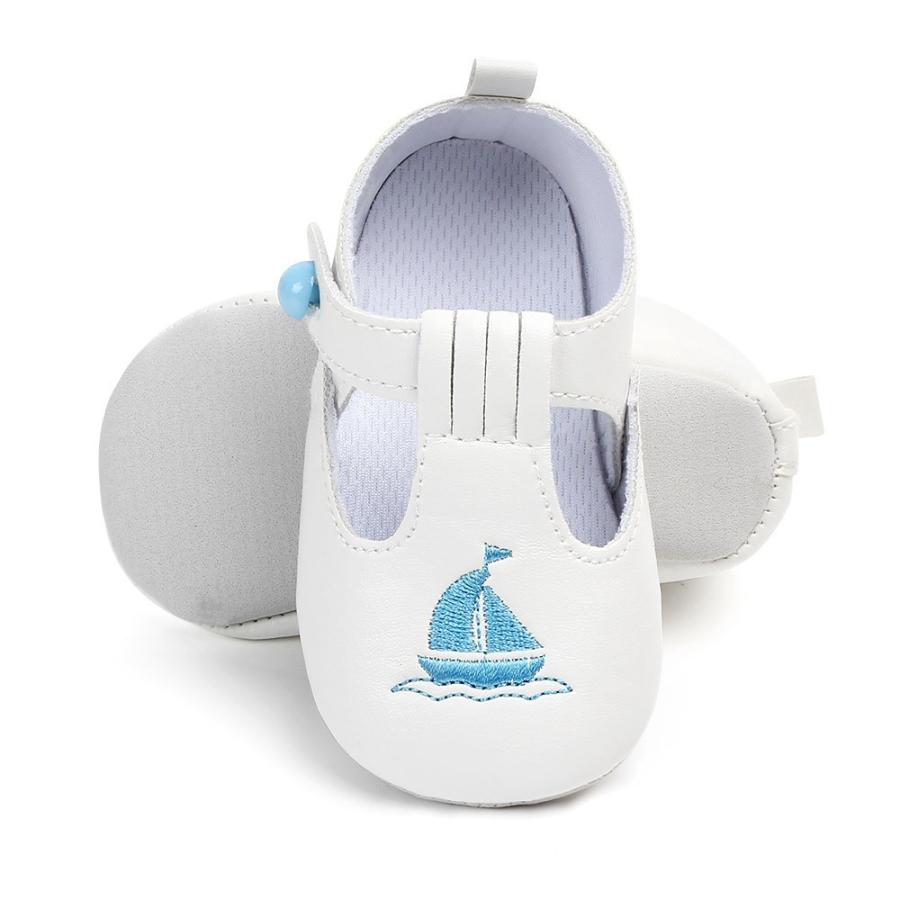 人気海外一番 ベビーシューズ ファーストシューズ 靴 くつ 赤ちゃん 女の子 男の子 クマ ヨット 船 可愛い かわいい プレゼント 出産祝いト  出産祝い reseau-fbus.fr