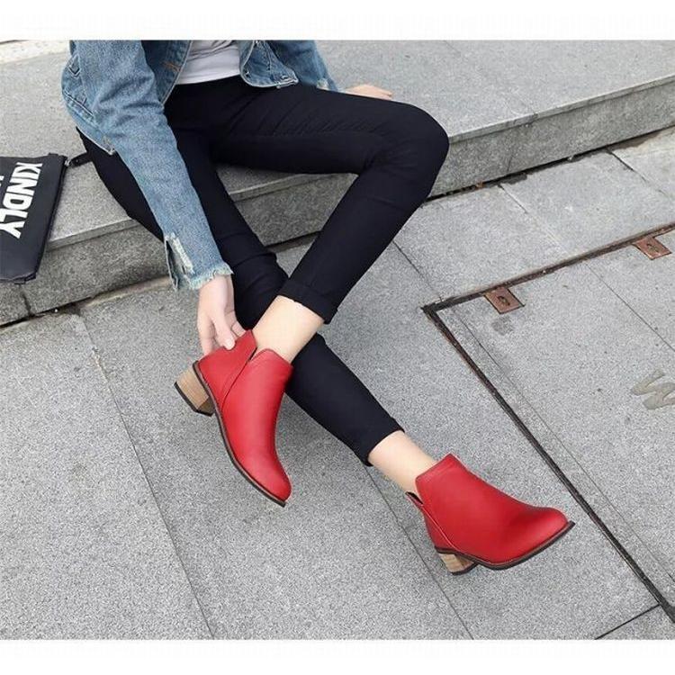 ブーティ ショートブーツ ラウンドヘッド 楽ちん 疲れにくい 秋 冬 あったかい 裏起毛 カジュアル 定番 トレンド パンツスタイル レディース Kutu おとりよせ Com 通販 Yahoo ショッピング