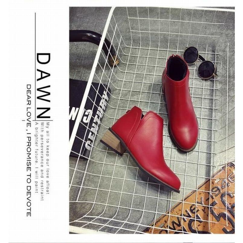 ブーティ ショートブーツ ラウンドヘッド 楽ちん 疲れにくい 秋 冬 あったかい 裏起毛 カジュアル 定番 トレンド パンツスタイル レディース Kutu おとりよせ Com 通販 Yahoo ショッピング