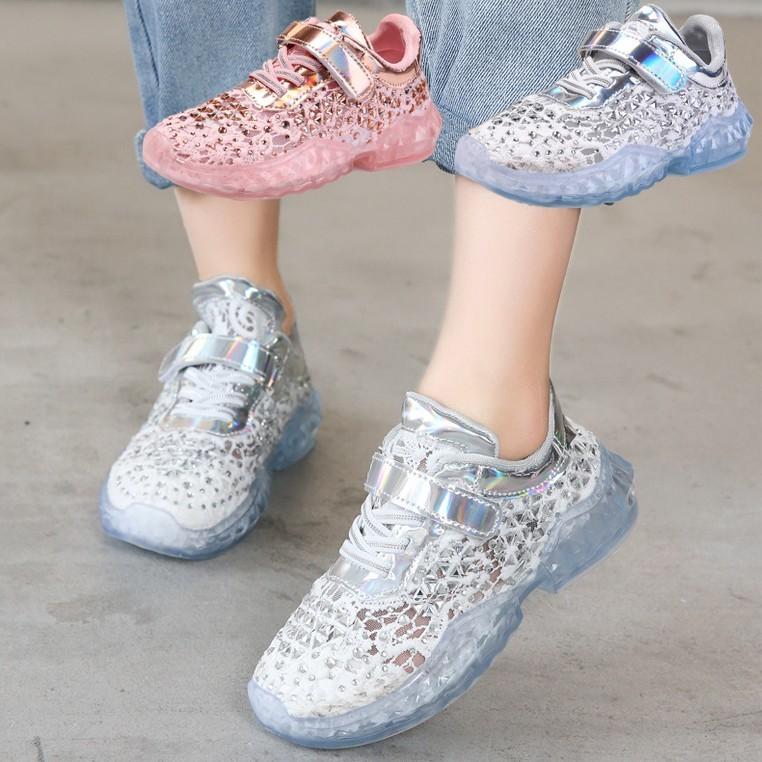 靴 レースアップシューズ スタッズ 紐靴 マジックテープ 子供用 キッズ メタリック キラキラ カジュアル 女の子 女児 ガーリー 可愛い かわいい Kutu おとりよせ Com 通販 Yahoo ショッピング