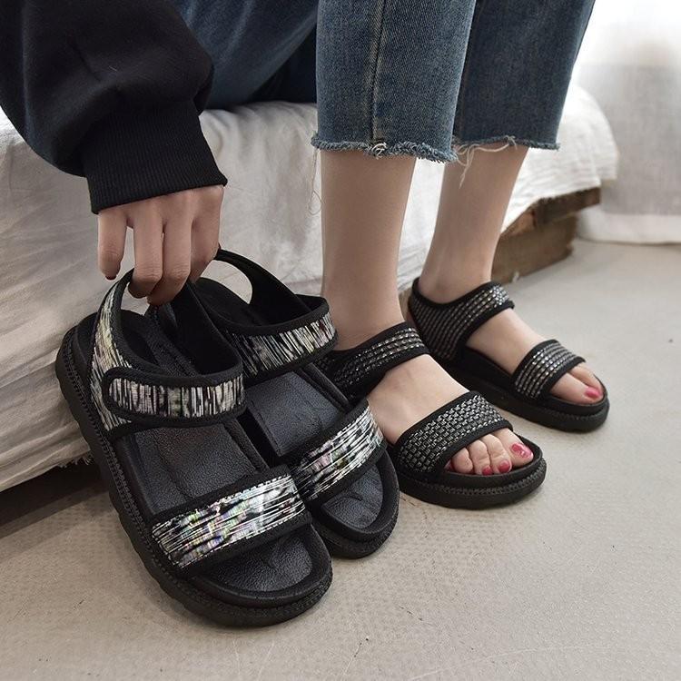 スポーツサンダル スポサン ビーチサンダル 厚底 防水台 歩きやすい 走れる カッコいい カジュアル マジックテープ 柔軟 プラットフォーム スポーテ Kutu おとりよせ Com 通販 Yahoo ショッピング