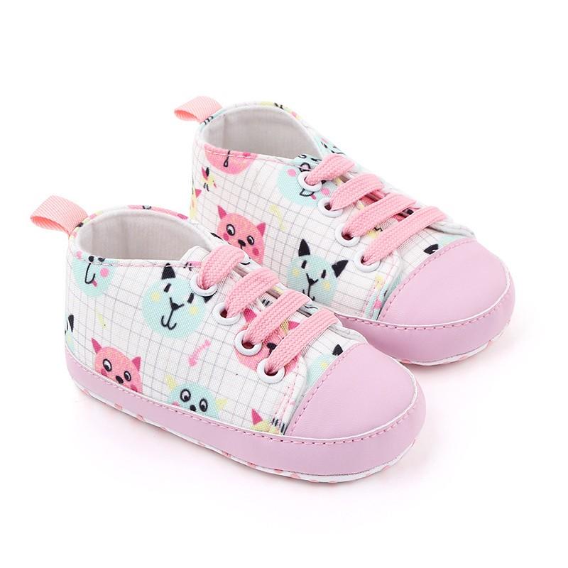 ベビー キッズ ベビーシューズ 子ども靴 キャンバスシューズ スニーカー 紐 イラスト プリント かわいい ソフト お出かけ 散歩 カジュアル 男の子 Kutu おとりよせ Com 通販 Yahoo ショッピング