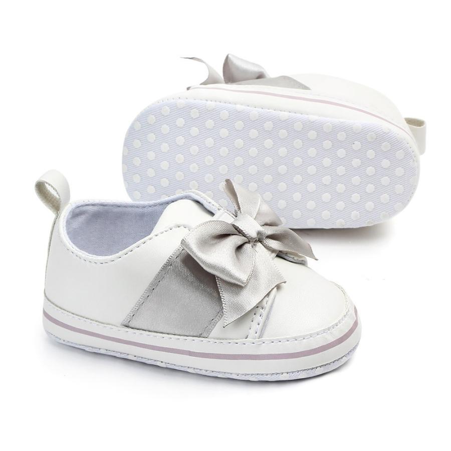 ファーストシューズ ベビーシューズ スニーカー リボン 靴 くつ ベビー用 赤ちゃん 子供用 出産祝い かわいい 可愛い ガーリー おしゃれ 女の子 Kutu 392 おとりよせ Com 通販 Yahoo ショッピング