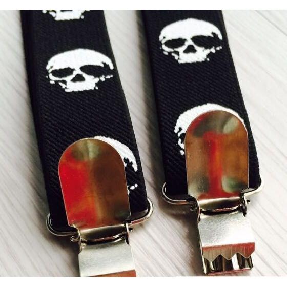 サスペンダー メンズ レディース ユニセックス 男性用 女性用 ドクロ スカル 骸骨 Y型 パンク ロック ファッション小物 かっこいい おしゃれ 黒 Oth 048 おとりよせ Com 通販 Yahoo ショッピング