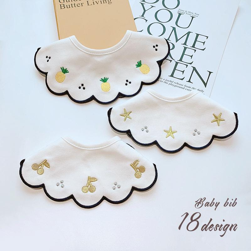 最大10 Offクーポン スタイ よだれ掛け つけ襟 ベビー 赤ちゃん 女の子 男の子 涎掛け ビブ レース スカラップ 刺繍 イチゴ 星 ハート おしゃれ かわいい フォーマ Babylonrooftop Com Au