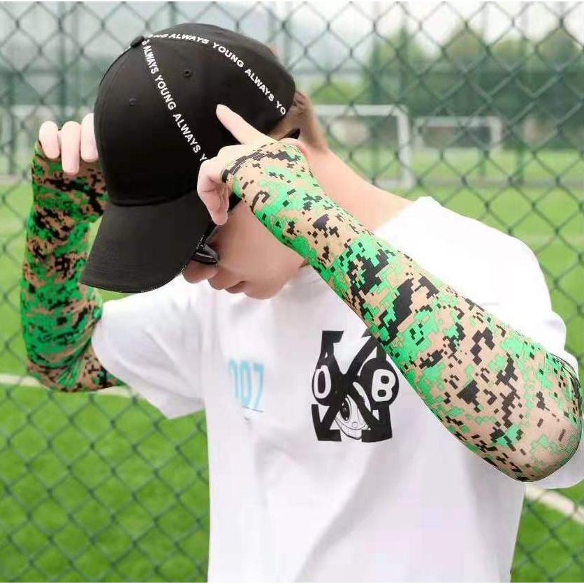 5周年記念イベントが アームカバー Uvカット手袋 レディース メンズ 女性 男性 ユニセックス 男女兼用 日焼け防止 紫外線対策 スポーティー おしゃれ 迷彩 アーミー Cisama Sc Gov Br