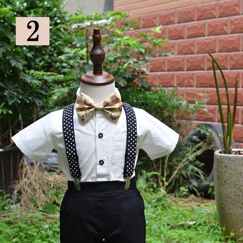 サスペンダー 蝶ネクタイ 2点セット キッズ 男の子 女の子 ベビー 子供用 Y型 3クリップ ドット柄 水玉 フクロウ 可愛い おしゃれ ファッショ Oth おとりよせ Com 通販 Yahoo ショッピング