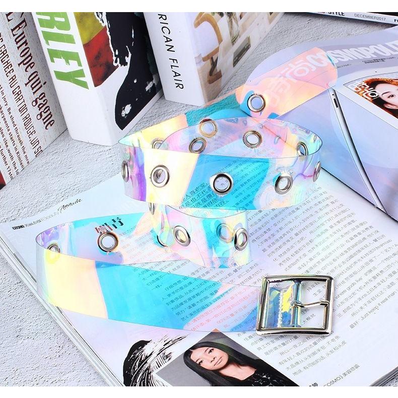 ベルト バックル オーロラカラー キラキラ レディース おしゃれ カジュアル きれい シンプル 透明 クリア 可愛い かわいいい 女性用 婦人用 ファ Oth おとりよせ Com 通販 Yahoo ショッピング