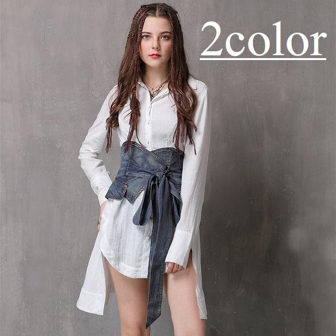 サッシュベルト コルセットベルト ベルト レディース 女性 ファッション小物 デニム スリムベルト ウエスト部分 おしゃれ ヴィンテージ 後ろリボン Oth おとりよせ Com 通販 Yahoo ショッピング