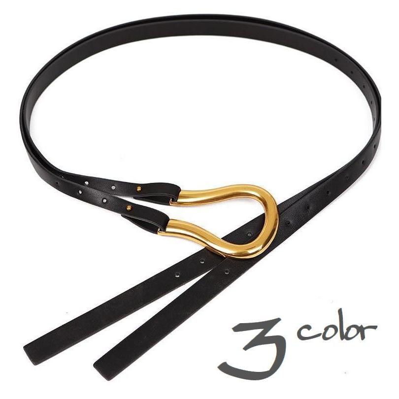 ベルト レディース 女性 大きめバックル おしゃれ かっこいい クール 蹄 ウエストマーク フェイクレザー クール カジュアル ファッション小物 Oth おとりよせ Com 通販 Yahoo ショッピング