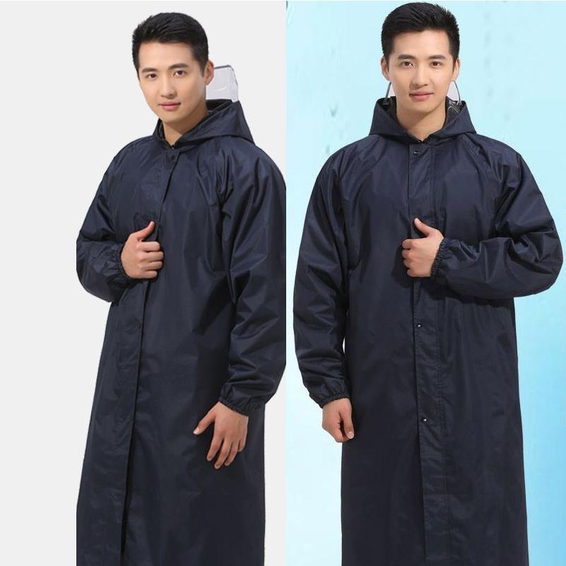 レインコート メンズ レディース 大人用 男女兼用 カッパ かっぱ 雨具 レインウェア フェイスガード付き 防水 シンプル 迷彩柄 ネイビー 大きいサ Oth おとりよせ Com 通販 Yahoo ショッピング