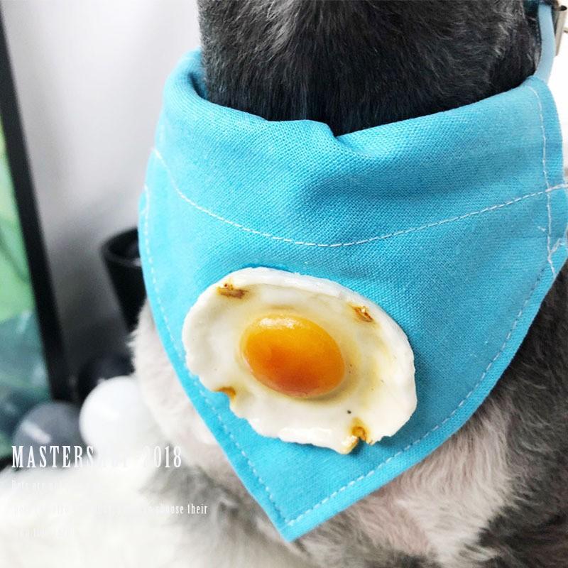 ペット用 犬 ドッグ 犬用 洋服 かわいい おしゃれ お出かけ お散歩 バンダナ スタイ 肉 チキン 目玉焼き 面白い ユニーク おもしろ 個性的 卵 Pet おとりよせ Com 通販 Yahoo ショッピング