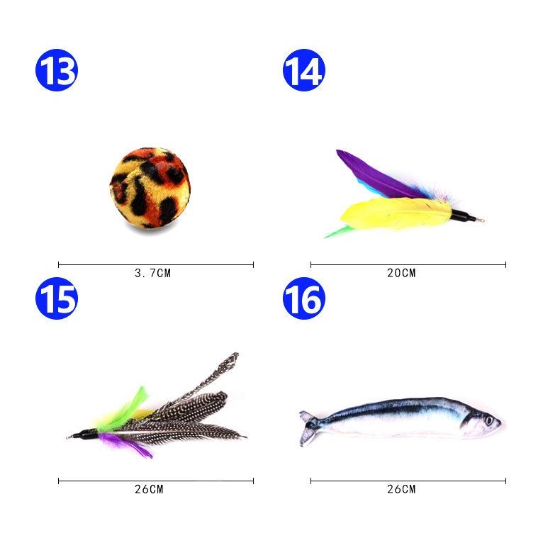 猫のおもちゃ7点セット 猫じゃらし ボール 羽根 フェザー ねずみ マウス トンボ 魚 ネズミ 鼠 フワフワ 持ち手 付け替え可能 変えられる ストレ Pet おとりよせ Com 通販 Yahoo ショッピング
