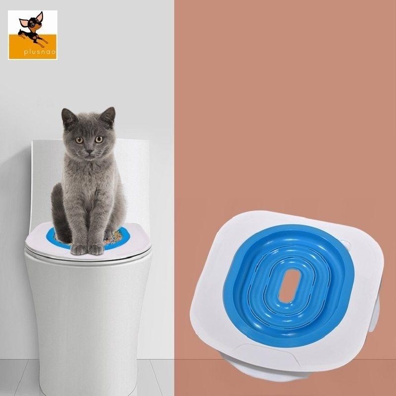 猫用トイレトレーナー トイレトレーニング おまる 便座 猫 猫用 キャット ペット用品 ブルー トイレ 洋式 ペット Pet 039 おとりよせ Com 通販 Yahoo ショッピング
