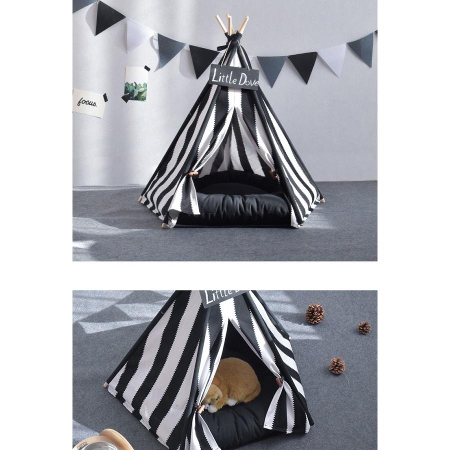 今年も話題の P L A Y ティピーテント 北海道 沖縄 離島は送料別途 おしゃれ あったか テント ハウス 犬 猫 ベッド 猫ベッド Fucoa Cl