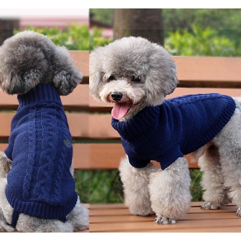 犬用ニットベスト セーター プルオーバーニット タートルネックニット ドッグウェア 犬服 冬用 冬服 小型犬 中型犬 ケーブル編みニット 縄編み 菱形 Pet おとりよせ Com 通販 Yahoo ショッピング