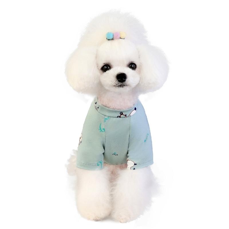 ペットウェア ドッグ Tシャツ 半袖 犬 プリント ヘ音記号 小型犬 中型犬 お散歩 お出かけ 部屋着 春 夏 猫 キャット 犬服 イエロー グリーン Pet 371 おとりよせ Com 通販 Yahoo ショッピング