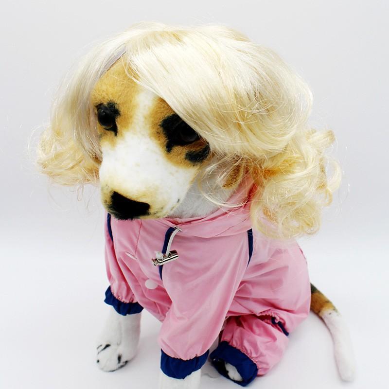 ペット用 犬猫兼用 ウィッグ かつら カツラ Wig 金髪カール コスチューム コスプレグッズ 変身 仮装 衣装 変装 ユニーク 面白い おもしろい Pet おとりよせ Com 通販 Yahoo ショッピング