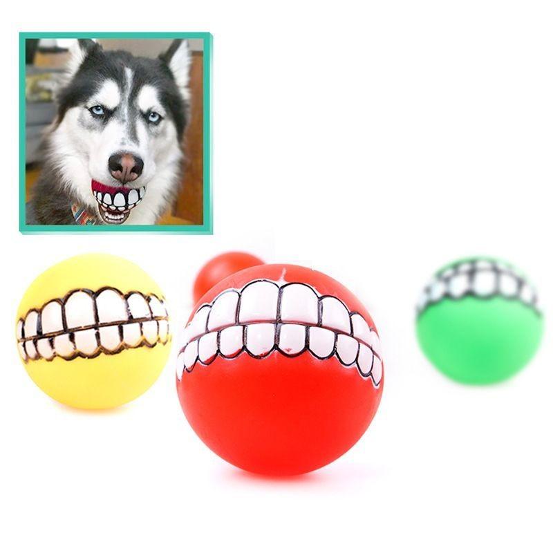 ペット 犬 ワンちゃん おもちゃ ボール 愛犬 犬用品 ストレス 解消 リラックス 遊び 散歩 可愛い カラフル ユニーク 牙 オモシロ グッズ 室内 Pet おとりよせ Com 通販 Yahoo ショッピング