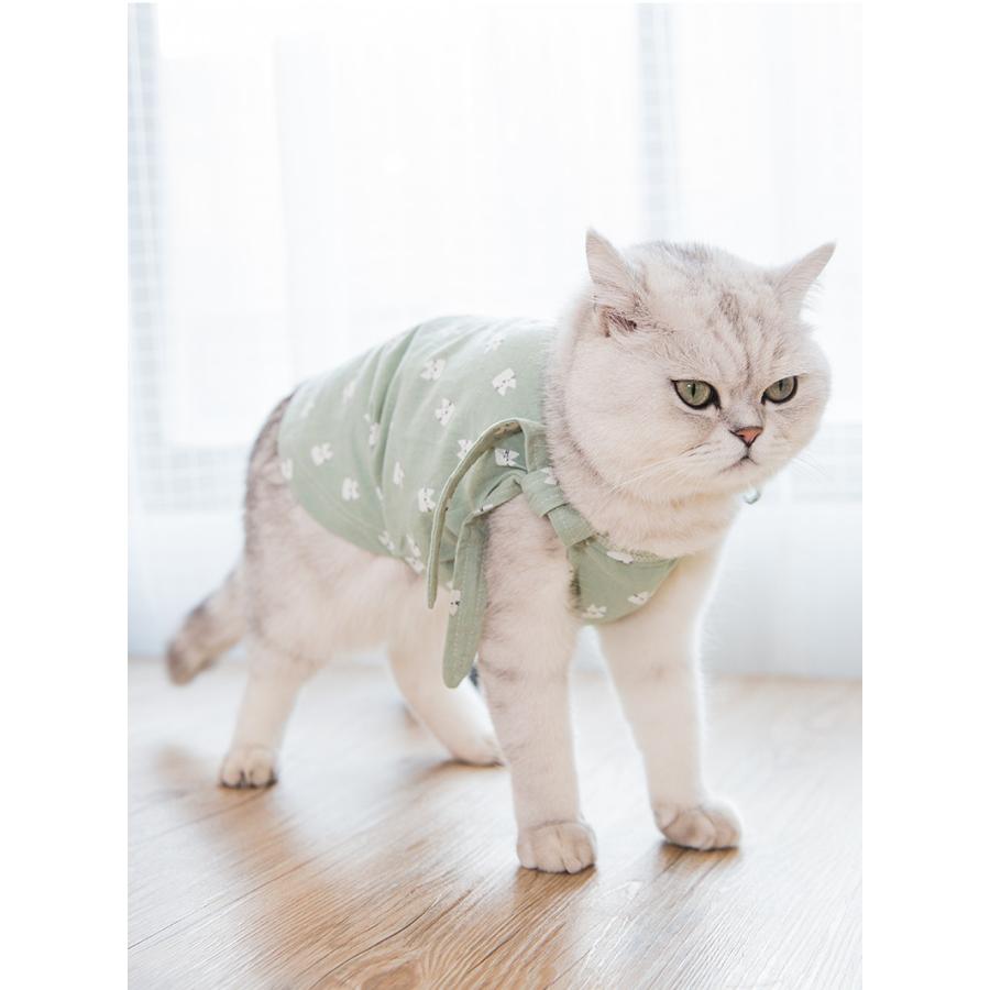 ペット用ウェア 猫の服 キャットウェア 洋服 ノースリーブ キャミソール風 猫プリント タンクトップ 可愛い 超小型犬 小型犬 猫 ワンちゃん ネコち Pet おとりよせ Com 通販 Yahoo ショッピング
