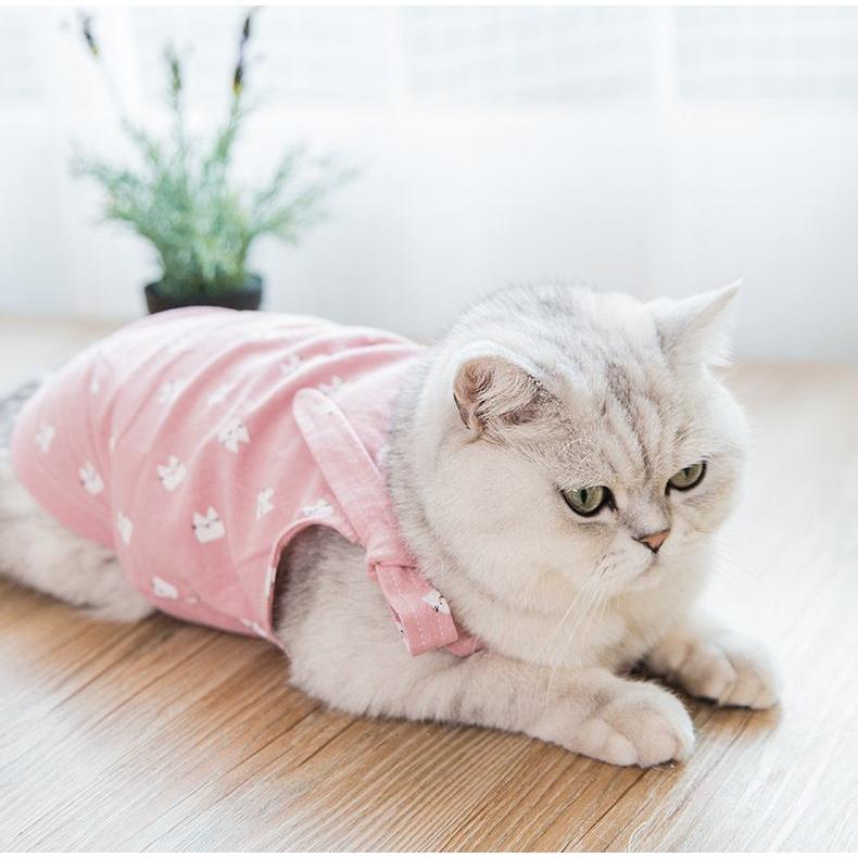 ペット用ウェア 猫の服 キャットウェア 洋服 ノースリーブ キャミソール風 猫プリント タンクトップ 可愛い 超小型犬 小型犬 猫 ワンちゃん ネコち Pet おとりよせ Com 通販 Yahoo ショッピング