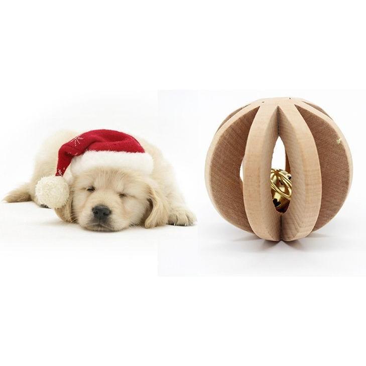 犬用おもちゃ ボール 鈴入り 犬 猫 ドッグ キャット ペット用品 ペット用おもちゃ ペットトイ 木製 コロコロ 運動不足解消 ストレス解消 噛む 引 Pet おとりよせ Com 通販 Yahoo ショッピング