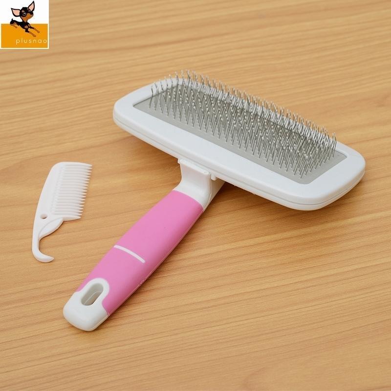 スリッカーブラシ ペット用ブラシ コーム付き 先玉付き 犬用 ネコ用 部分用 抜け毛 グルーミング ブラッシング ペット用品 お手入れ ムダ毛 Pet おとりよせ Com 通販 Yahoo ショッピング