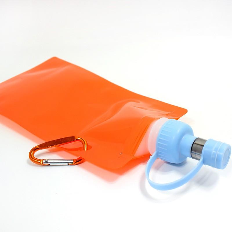 ペット 給水器 折りたたみ 水筒 ドリンクボトル 折りたたみ給水器 500ml 軽量 コンパクト カラビナ付き 持ち運び便利 携帯水筒 お散歩グッズ Pet おとりよせ Com 通販 Yahoo ショッピング