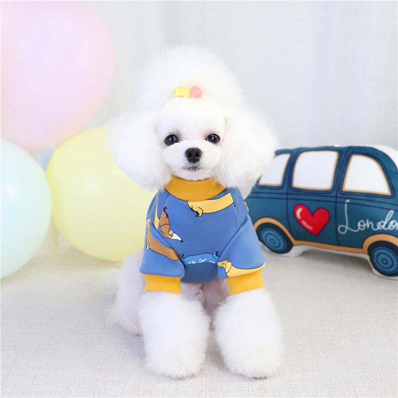 ペットウェア トレーナー 犬用 猫用 洋服 袖あり イラスト プリント カジュアル 秋 冬 英字ロゴ 犬 ドッグウェア キャットウェア おしゃれ かわ Pet 6 おとりよせ Com 通販 Yahoo ショッピング