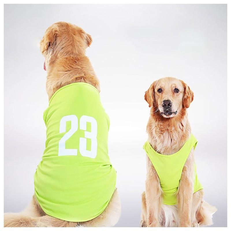 ペット服 犬服 ドッグウェア 夏服 大型犬 タンクトップ ゴールデンレトリバー ハスキー かわいい スポーツウェア 背番号 23 3xl 4xl 5x Pet おとりよせ Com 通販 Yahoo ショッピング
