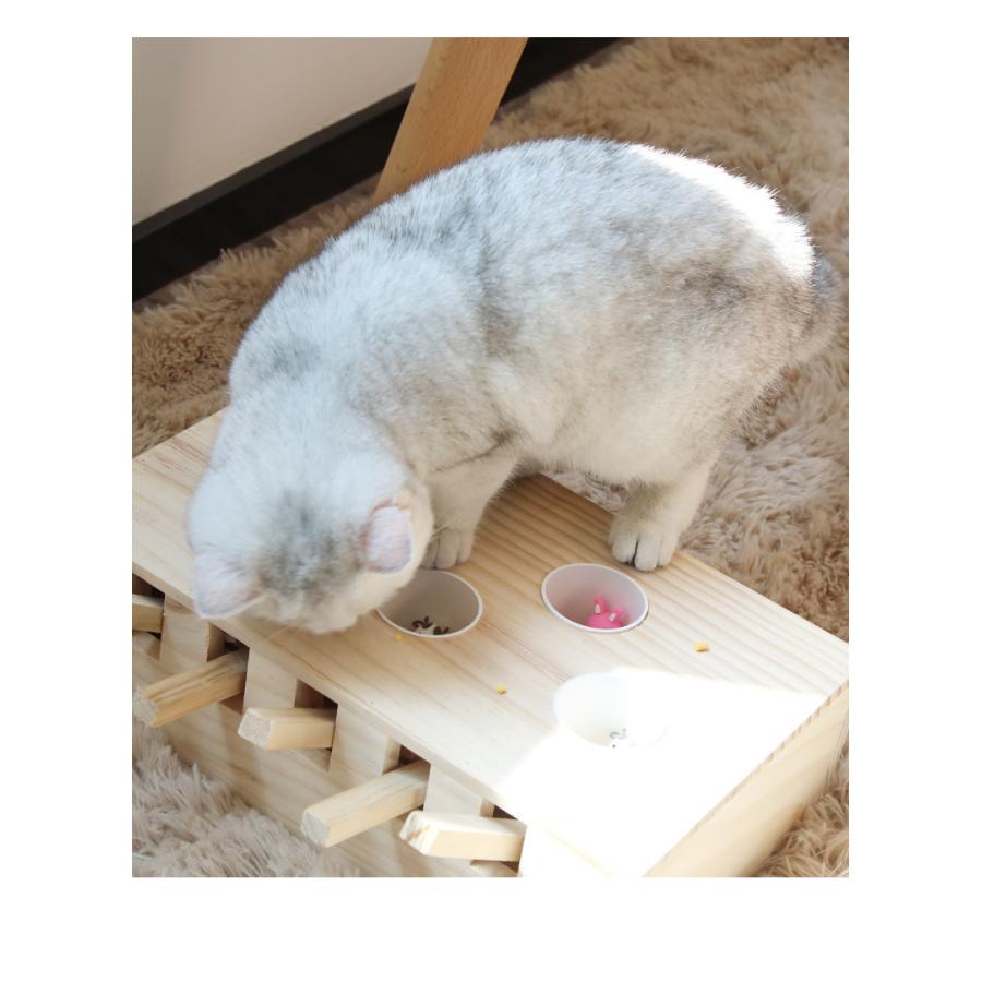 ネコ用おもちゃ もぐら叩き 猫 ペットグッズ モグラたたき 玩具 オモチャ ボックス ５穴 木製 かわいい ストレス発散 運動不足解消 室内遊び Pet 746 おとりよせ Com 通販 Yahoo ショッピング