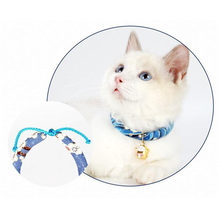 ペット用アクセサリー チョーカー 首輪 ネックレス 犬用 猫用 小型犬 中型犬 ドッグ キャット かわいい おしゃれ ネコチャーム付き カラフル 単品|mignonlindo|07